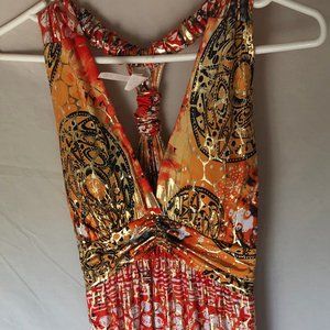 CANZONE Halter Dress Size SMALL